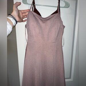 Birdy Grey Mauve Bridesmaid Dress - Size M